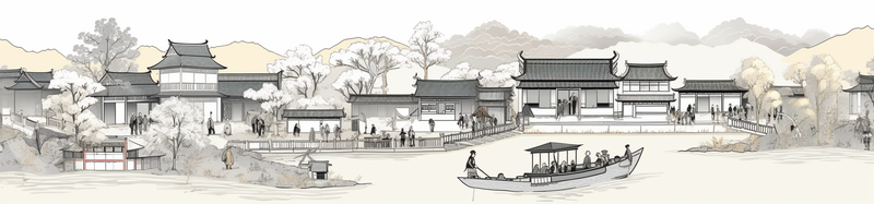 房屋线稿清明上河图兔子市集线稿,插画/手绘图,插画/手绘图库,插画/手绘图下载,插画/手绘